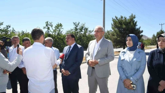 Erenli Mahallesinde beton yol uygulaması yapıldı