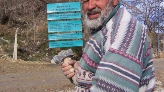 Eserlere eser katan taş ustasına vefa