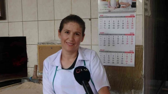 Eşine yardıma gitti usta oldu