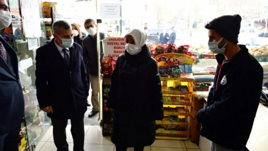 Esnaflar ziyaret edilip, talepleri dinlendi