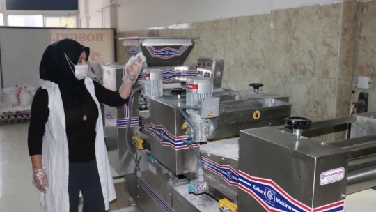 Ev hanımlarının ekmek hayali gerçek oldu