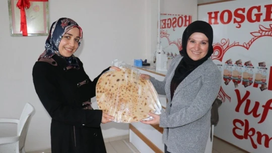 Ev hanımlarının ekmek hayali gerçek oldu