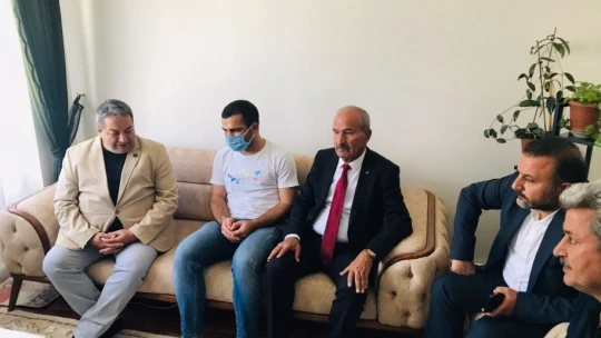 Fendoğlu'ndan Gazi Fırtına'ya ziyaret