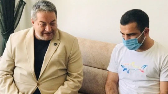 Fendoğlu'ndan Gazi Fırtına'ya ziyaret