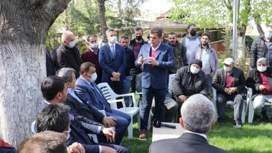 Fendoğlu ve Gürkan sanayi esnaflarının sorunlarını dinledi