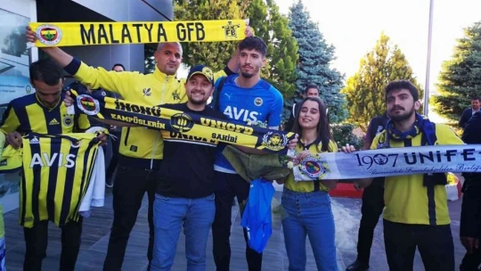 Fenerbahçe kafilesi Malatya'da