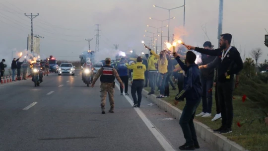 Fenerbahçe'ye Malatya'da coşkulu karşılama
