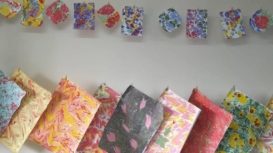 Geleneksel Türk Ebru Sanatı Atölyesine törenli açılış