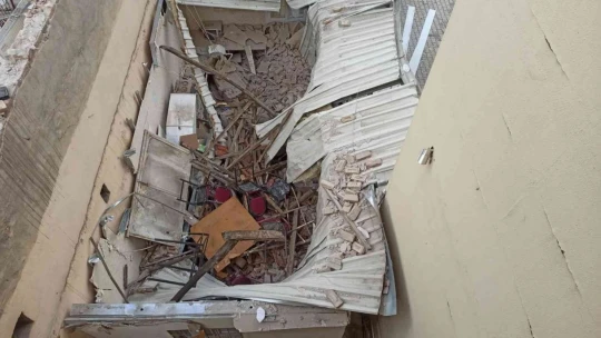 Göçükten saniyelerle kurtulan şahıs yaşanan dehşeti anlattı