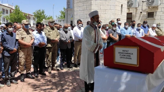 Gölette boğularak ölen Uzman Onbaşı gözyaşları arasında defnedildi