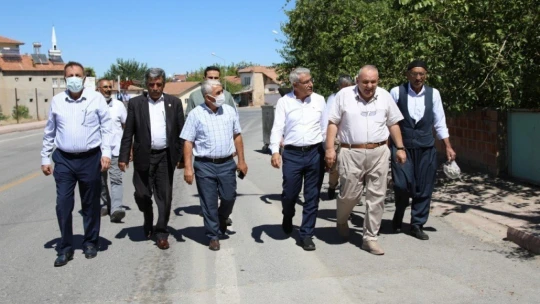 Güder'den Hatunsuyu'na doğalgaz müjdesi