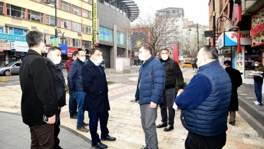 Gürkan, Akpınar'da incelemelerde bulundu