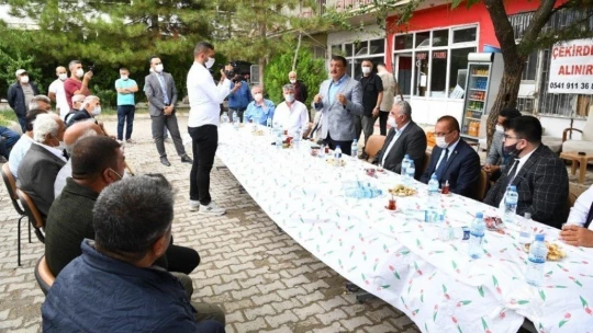 Gürkan'dan hizmet vurgusu