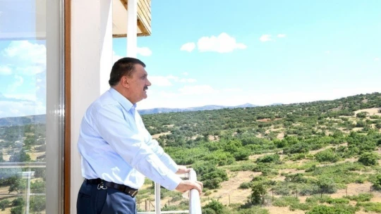 Gürkan'dan yaban hayatı gözlem merkezine ziyaret