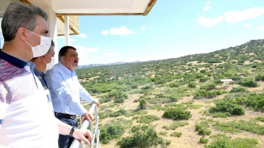 Gürkan'dan yaban hayatı gözlem merkezine ziyaret