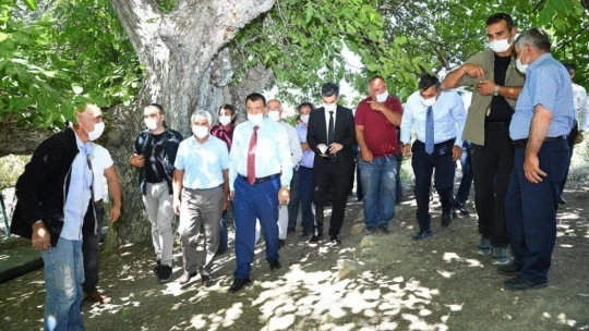 Gürkan Hekimhan'da incelemelerde bulundu