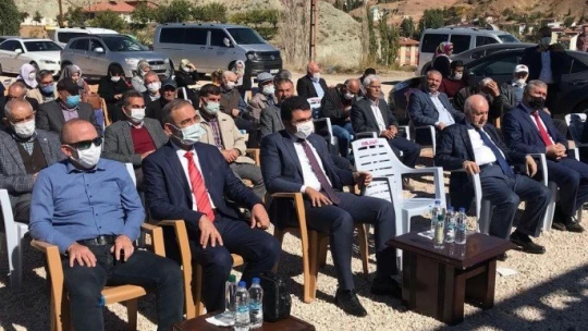 Hacı Hüseyin Akbulut Cami ve Belgizar Akbulut Kur'an Kursu'nun açılışı törenle yapıldı