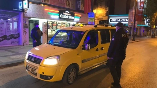 Hafta sonu kısıtlaması Malatya'yı sessizliğe bürüdü