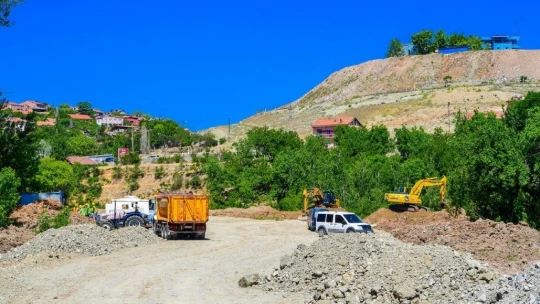 Hanımınçiftliği-Taştepe viyadüğü çalışmaları başladı