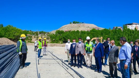 Hanımınçiftliği-Taştepe viyadüğü çalışmaları başladı
