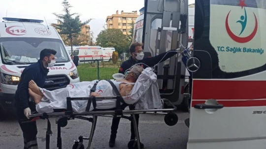 Hastanede yangın paniği