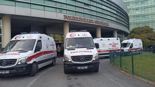 Hastanede yangın paniği