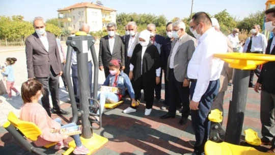 Hatunsuyu Parkı hizmete açıldı