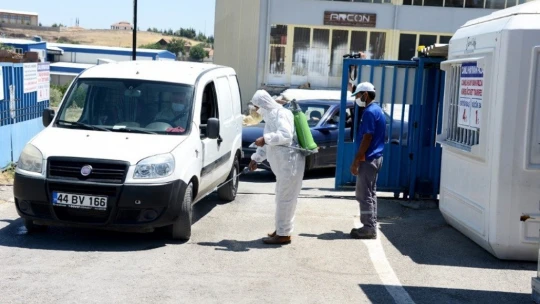 Hayvan pazarında korona virüs tedbirleri