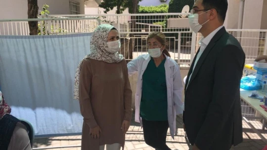 Hekimhan'da aşı seferberliği