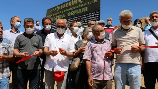 Hekimhan'da Hatıra Ormanı'nın açılışı yapıldı