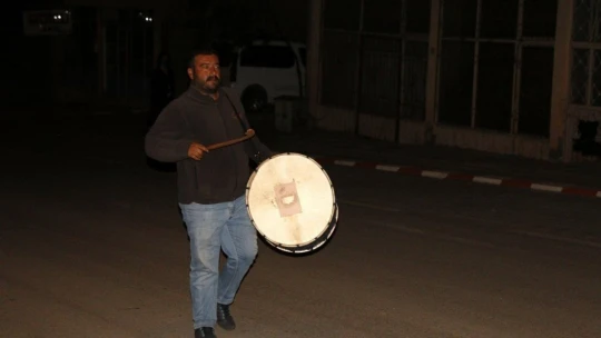 Hekimhan'da sahur davulu