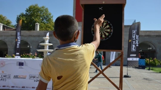 Hem spor yapıldı, hem tarih tanıtıldı