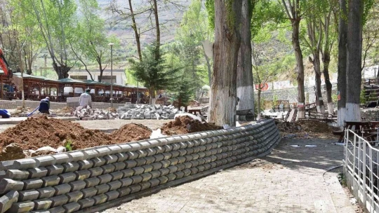 Horata Mesire alanının yenilenmesinde sona gelindi