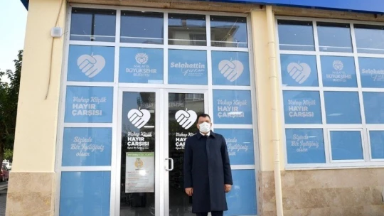 İhtiyaç sahipleriyle hayırseverler bu çarşıda buluşacak