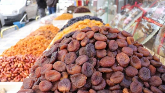 İlk çeyrekte kuru kayısıdan 91 milyon 291 bin dolar gelir