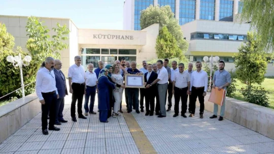 İnönü'de 10 birime 'engelsiz üniversite' belgesi verildi