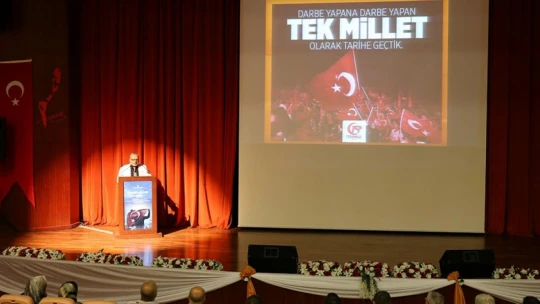 İnönü Üniversitesi'nde 15 Temmuz konferansı