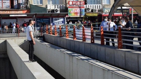 İntihar girişimini emniyet müdürü engelledi