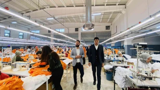 Doğanşehir'de yeni fabrika açıldı