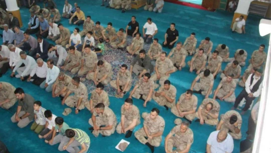 Jandarma şehitler için mevlit okuttu