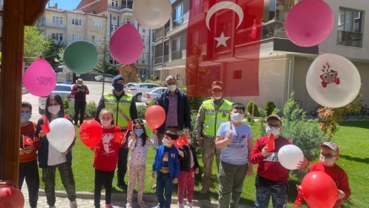 Jandarmadan 23 Nisan Çocuk Bayramı etkinliği