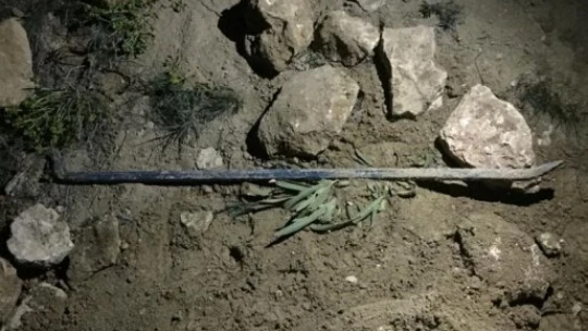 Sit alanında kazı yaptılar