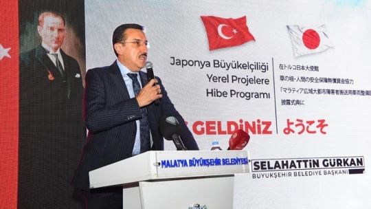 Japonya'nın hibe ettiği 2 adet engelli minibüsü törenle hizmete alındı