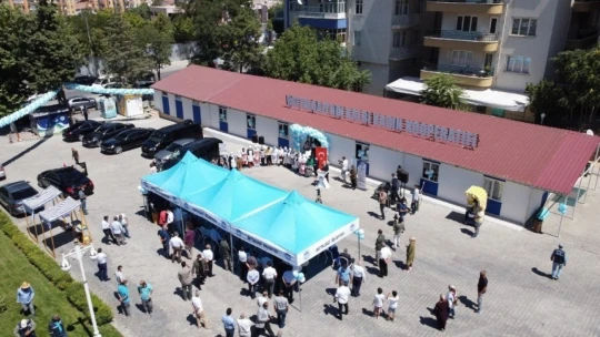 Kadın kooperatifinin eğitim ve üretim merkezi törenle hizmete açıldı