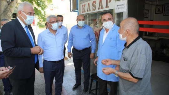 Kahtalı ve Güder, Battalgazi bölgesindeki yatırımları inceledi