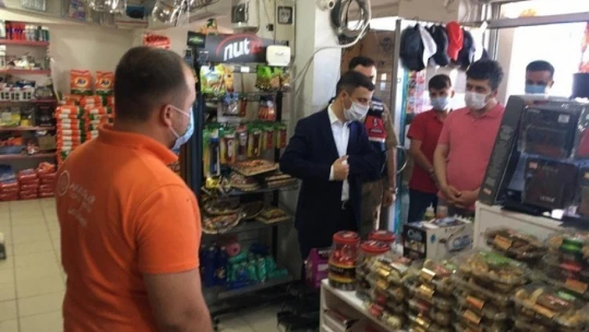 Kale'de, Covid-19 denetimi yoğunlaştırıldı