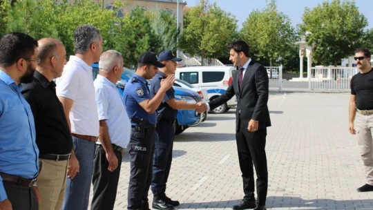 Kale Kaymakamı Aksoy yeni görevine başladı