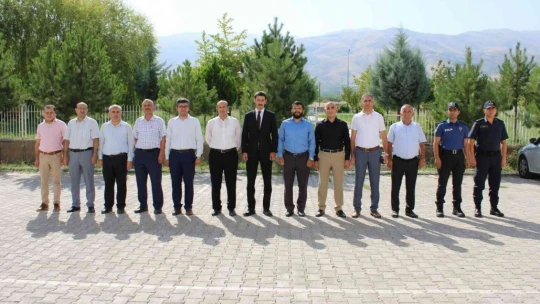 Kale Kaymakamı Aksoy yeni görevine başladı