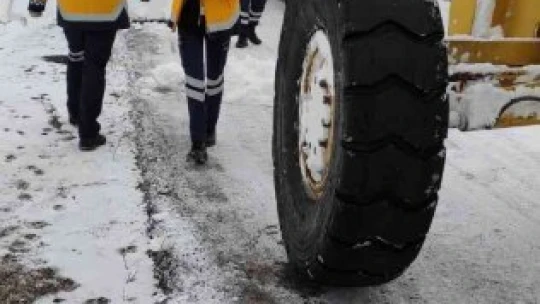 Kalp hastasına karlı yollar açılarak ulaşıldı