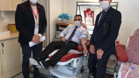 Kan kampanyasına destek